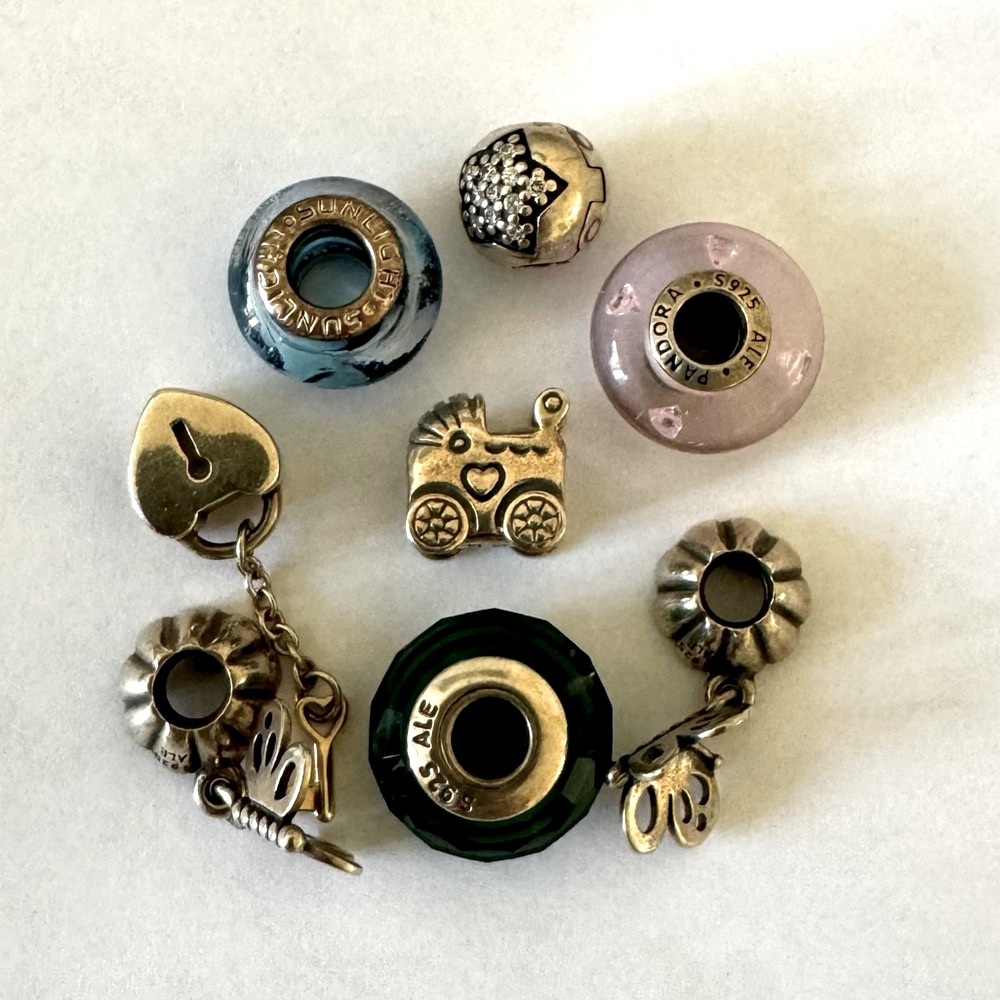 Pandora Charm Collection , Pre-owned.